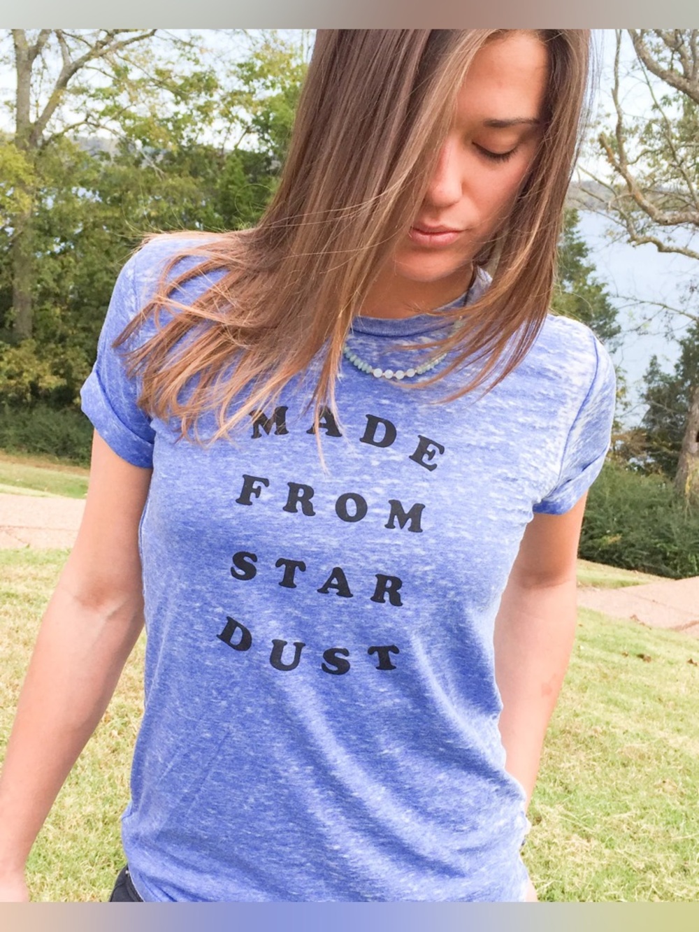SuperLoveTees- Made From Star Dust- Vintage Burnout Tee 🔥